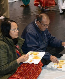 DIWALI SATSANG HELD BY SANTRAM BHAKTA SAMAJ, USA